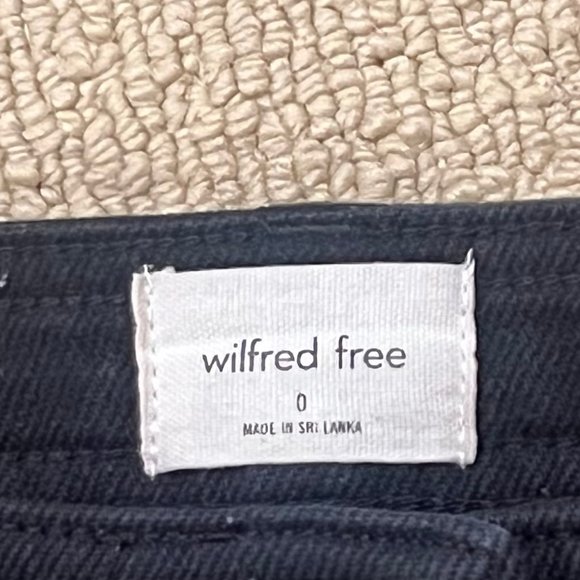Aritzia Wilfred Free Modern Utility Pant Granite Black - Picture 5 of 7
